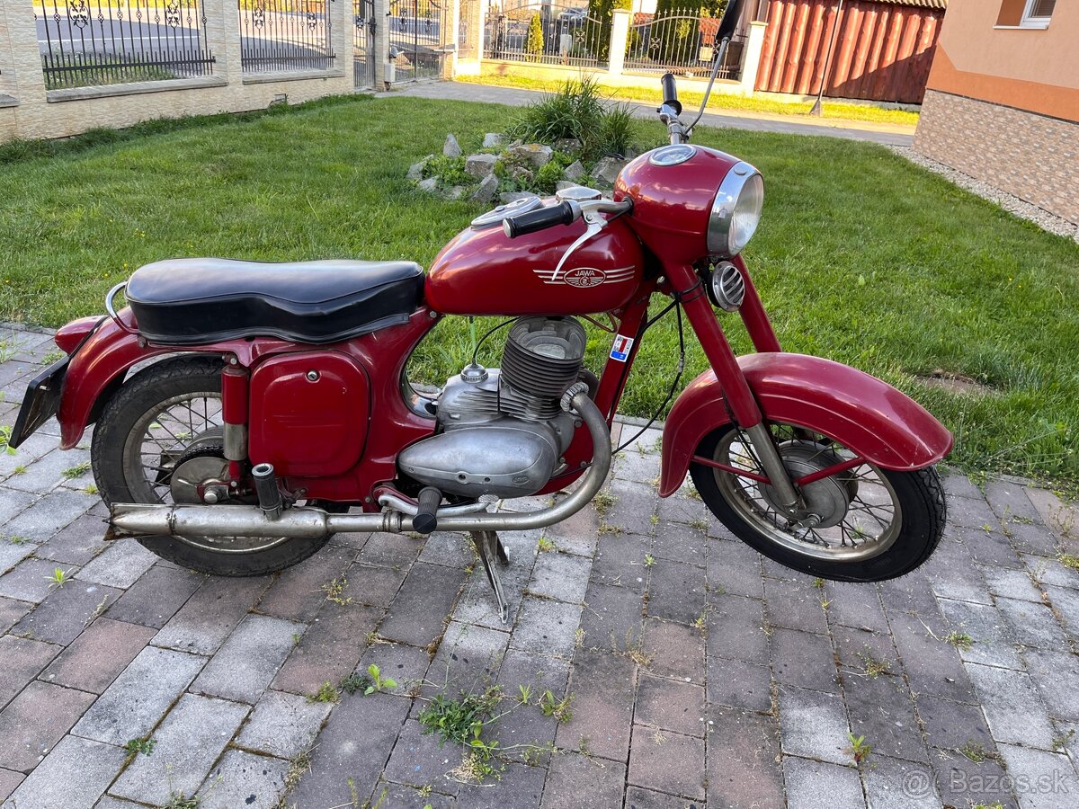 Jawa 353 Kývačka s doklady