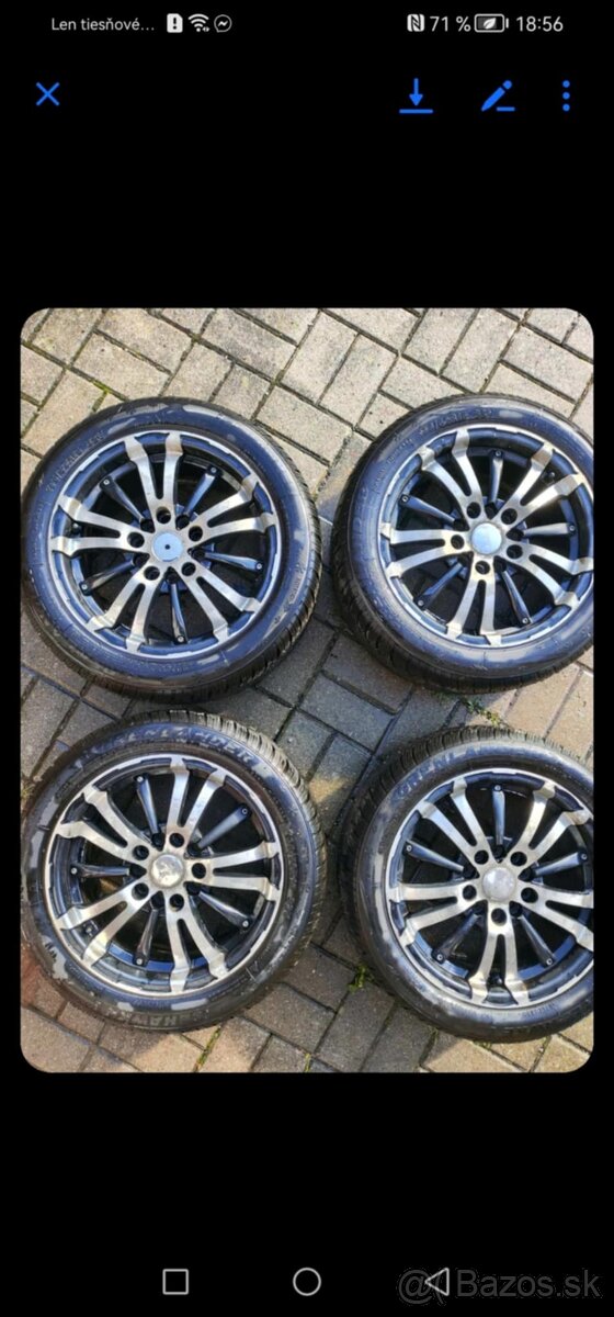 Predám kolesá 5x112 R15