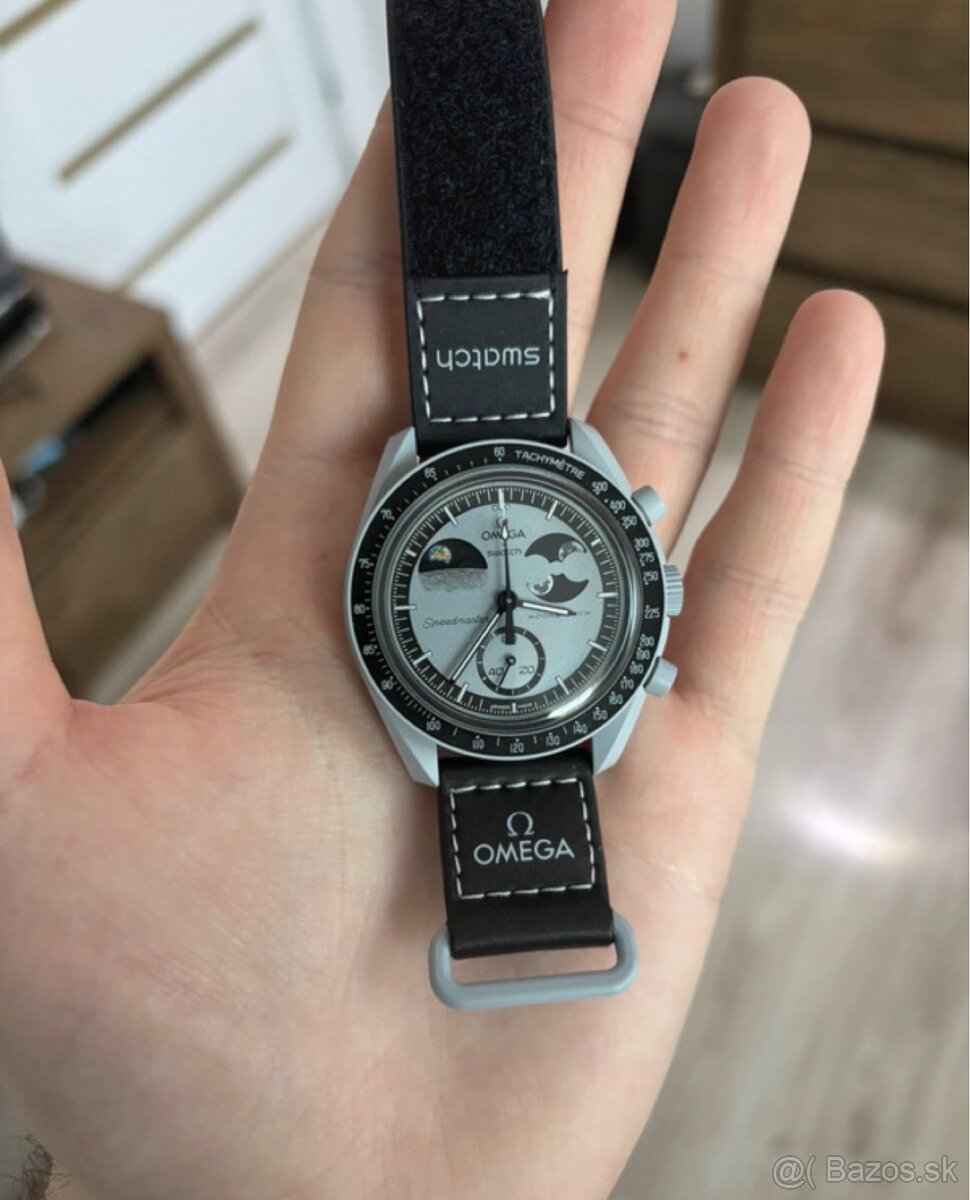Hodinky Omega x swatch mission to earthphase