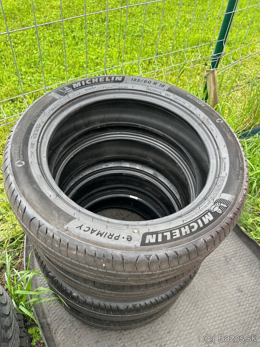 Letne Pneumatiky Michelin 195/60 r18