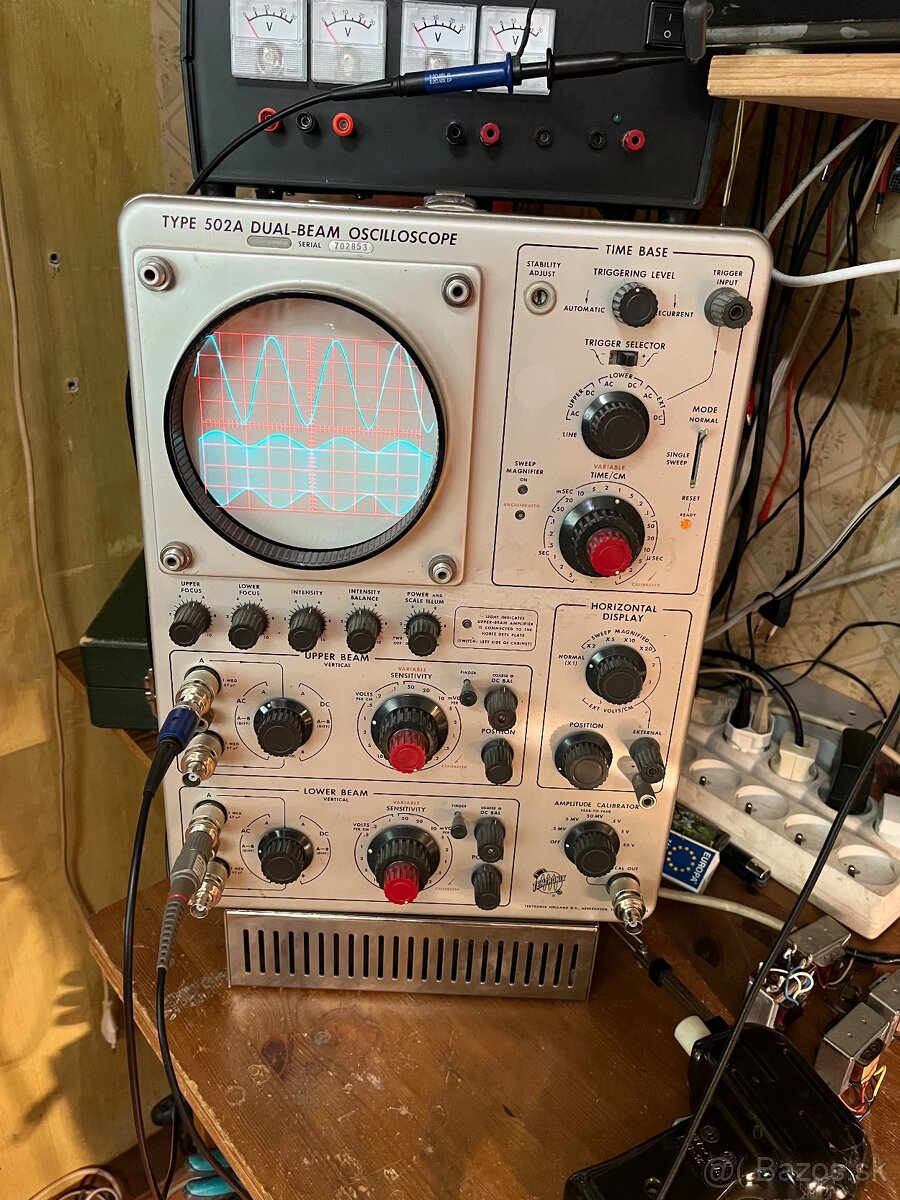 Osciloskop Tektronix 502A Dual Beam