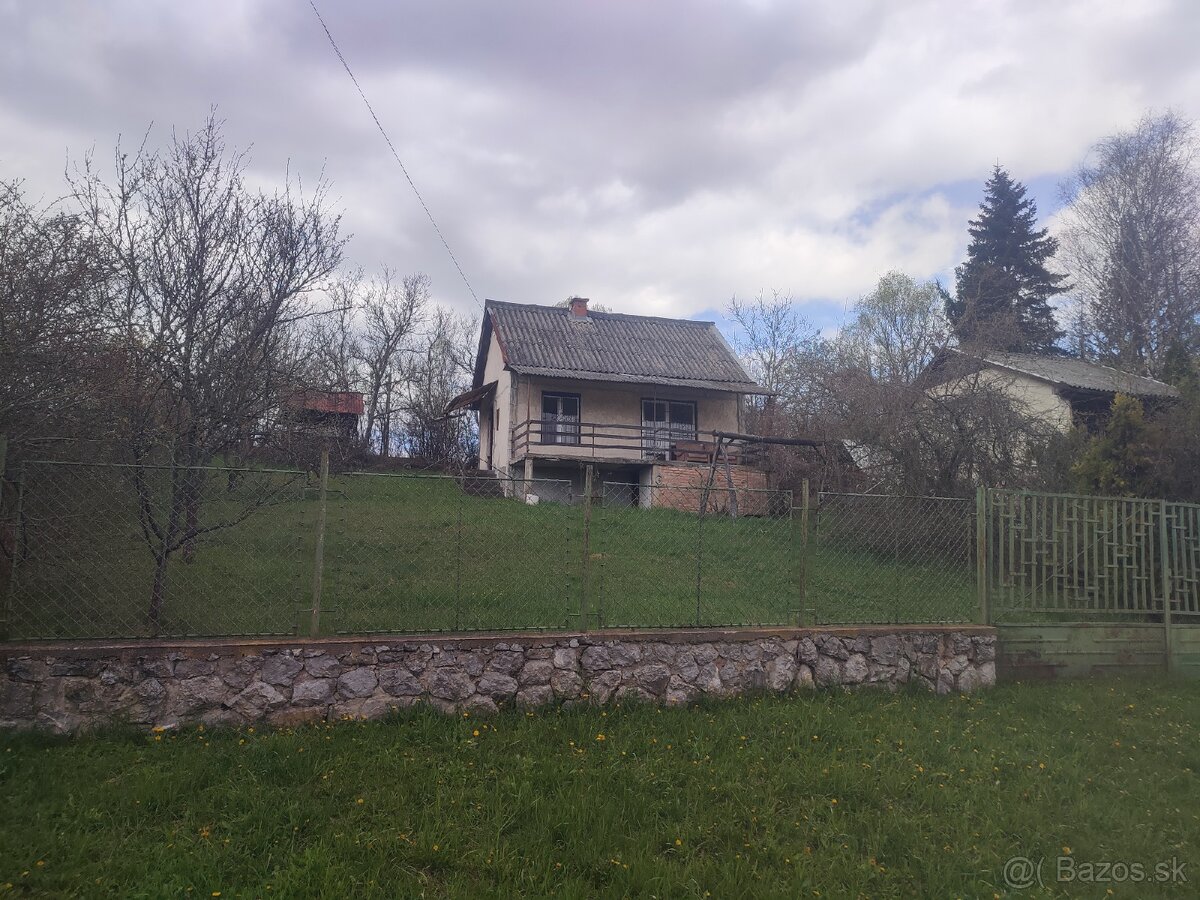 Na predaj chata, víkendový domček, rekreačná oblasť