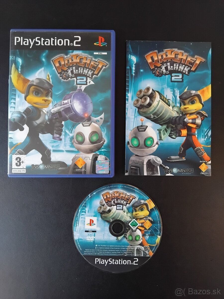 Hra pre PS2 - Ratchet & Clank 2