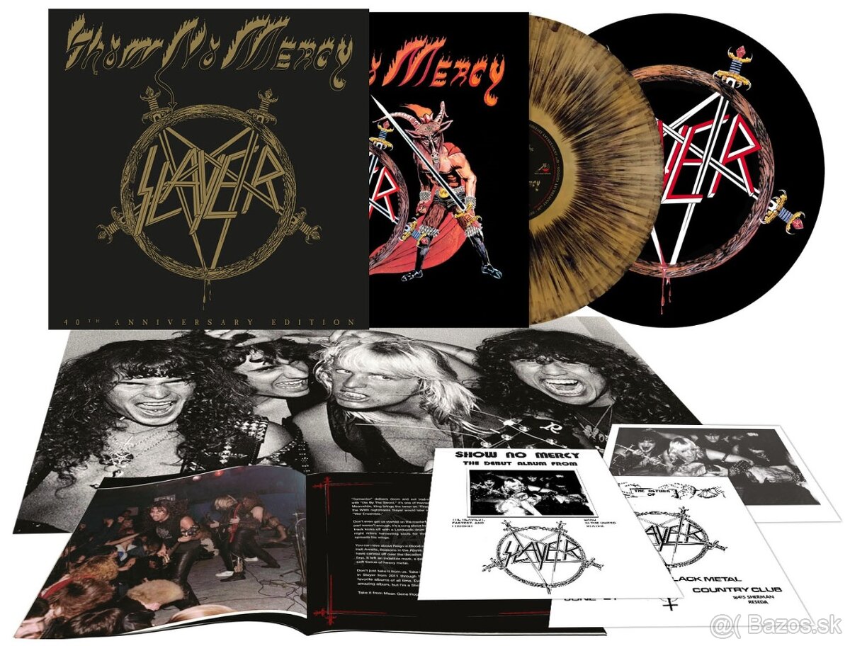LP- SLAYER - Show No Mercy - deluxe vinyl edition