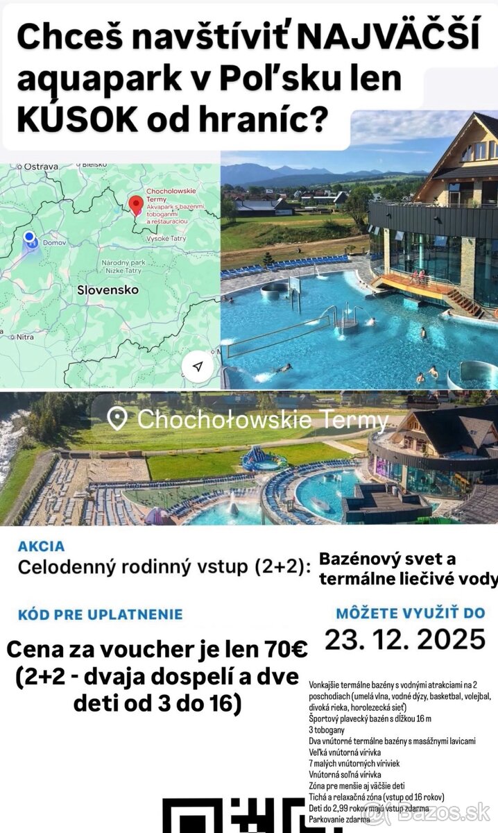 Voucher Chocholowskie Termy