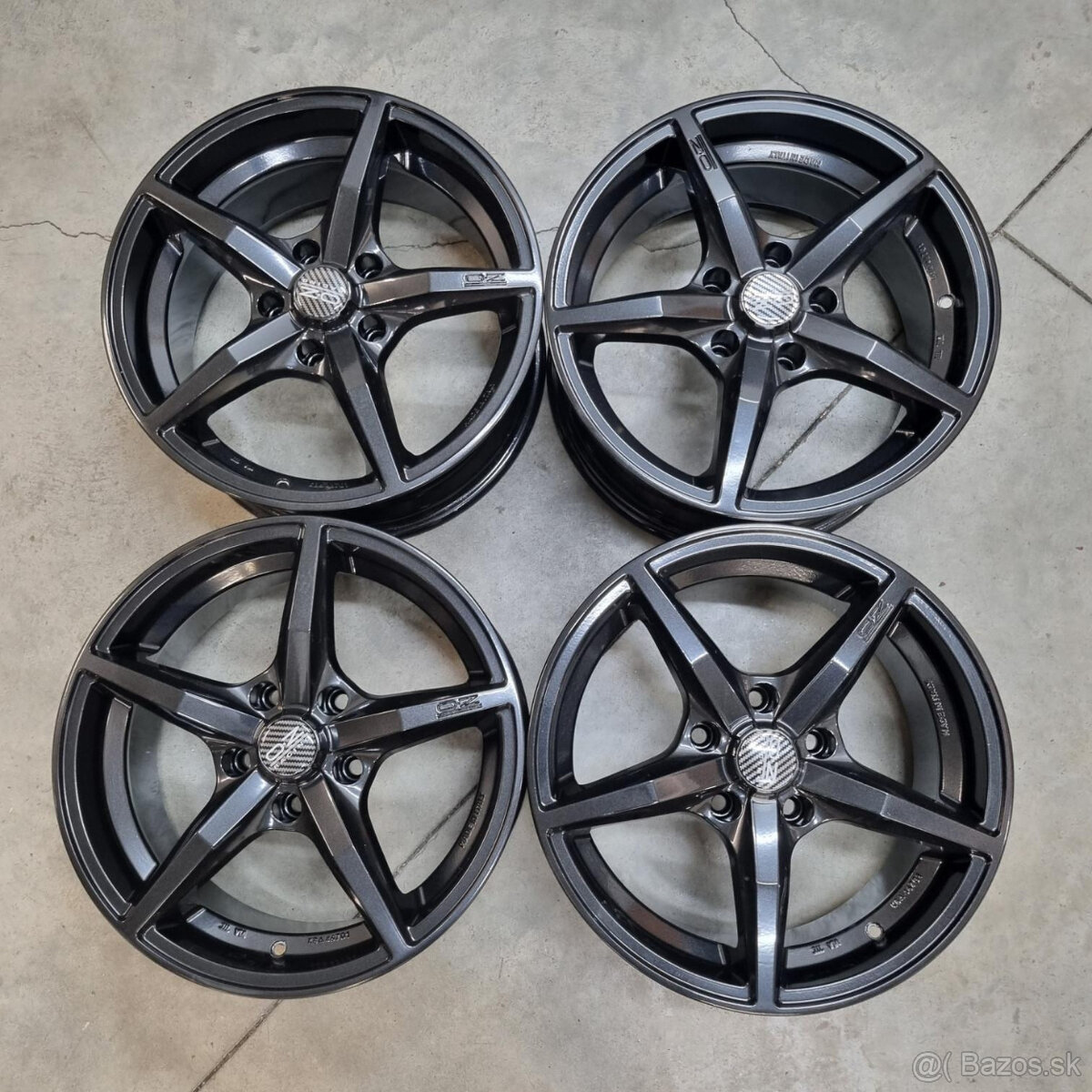 O.Z disky 5x120 R17 8J ET34