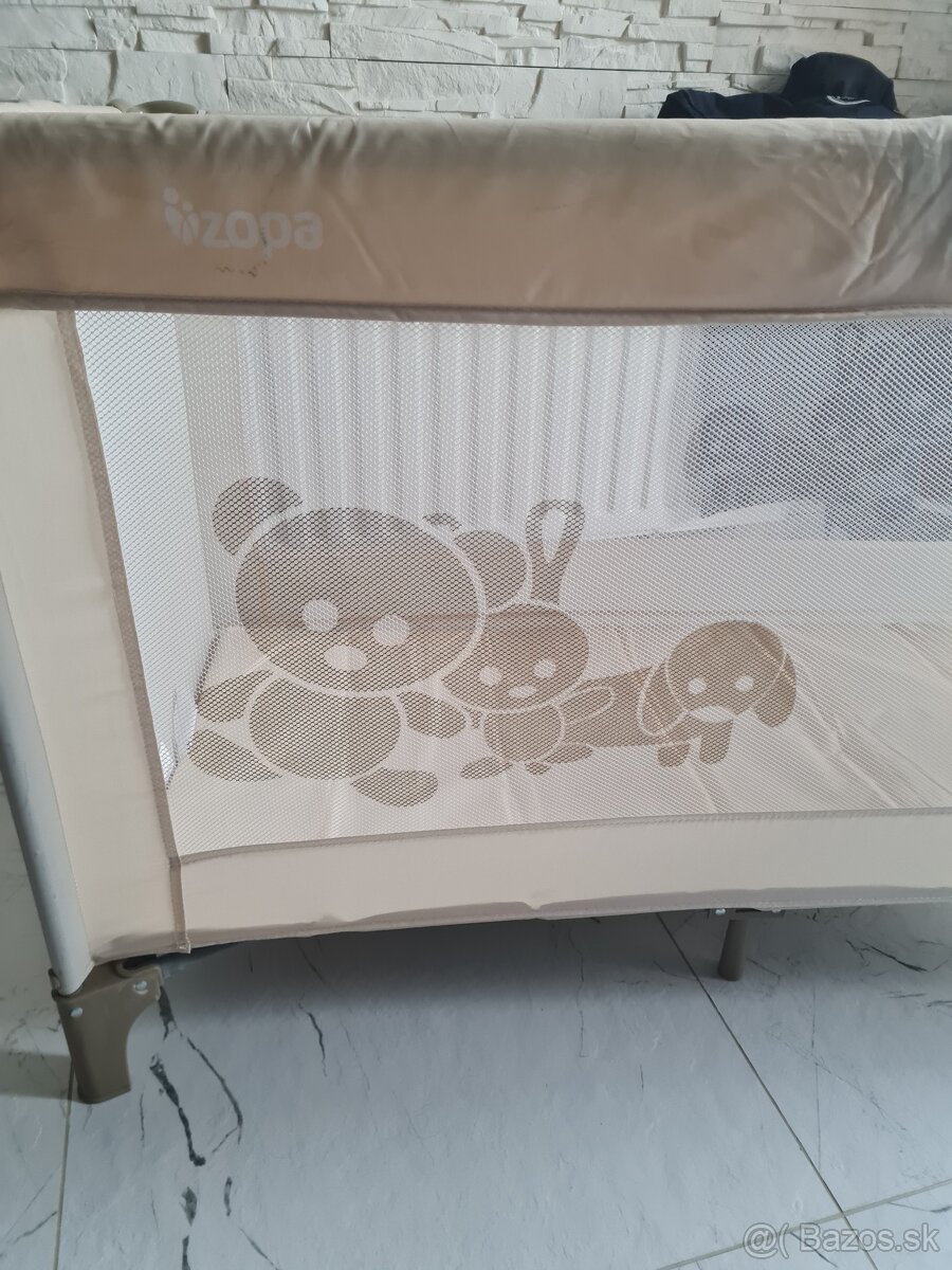 Cestovna postielka s matracom