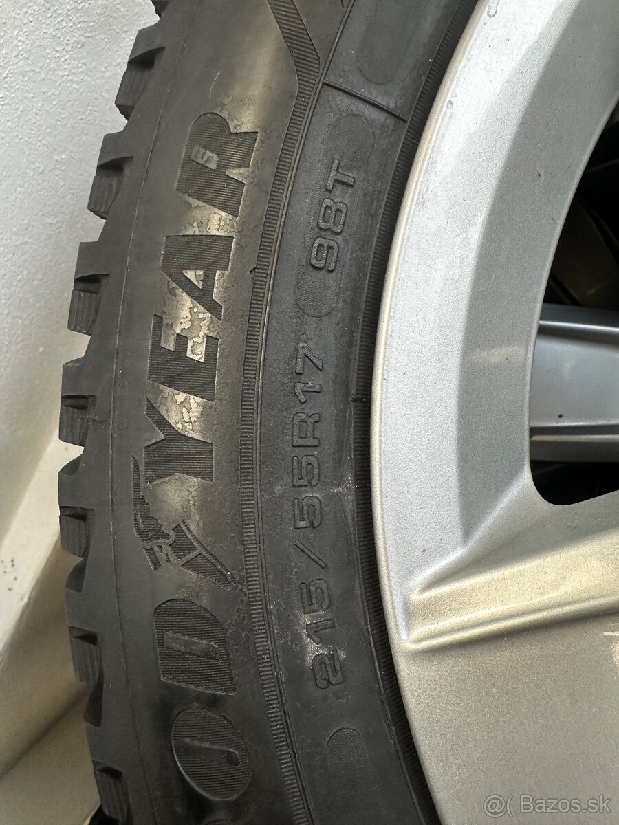Zimné 215/55R17 a 225/45R17