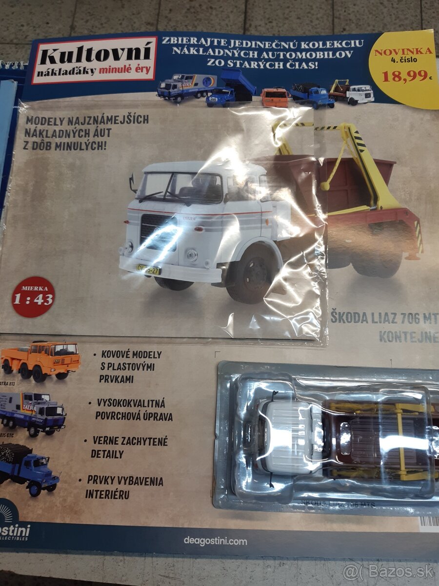 Predám modely-Kultovní náklaďáky od Deagostini