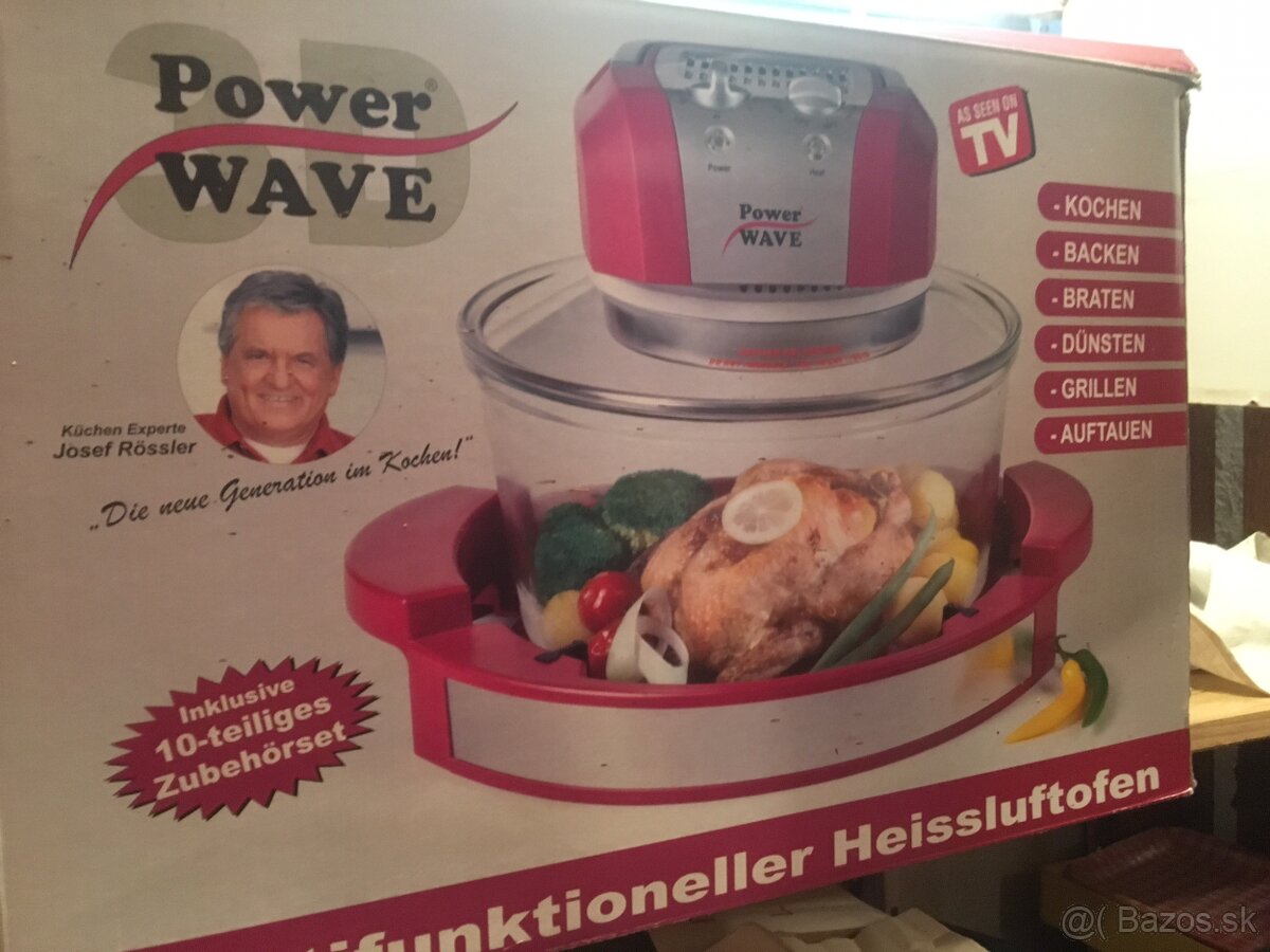 Teplovzdušná rúra prenosná