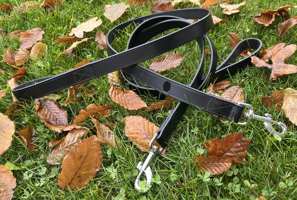 Kožené psí vodítko SLEVA