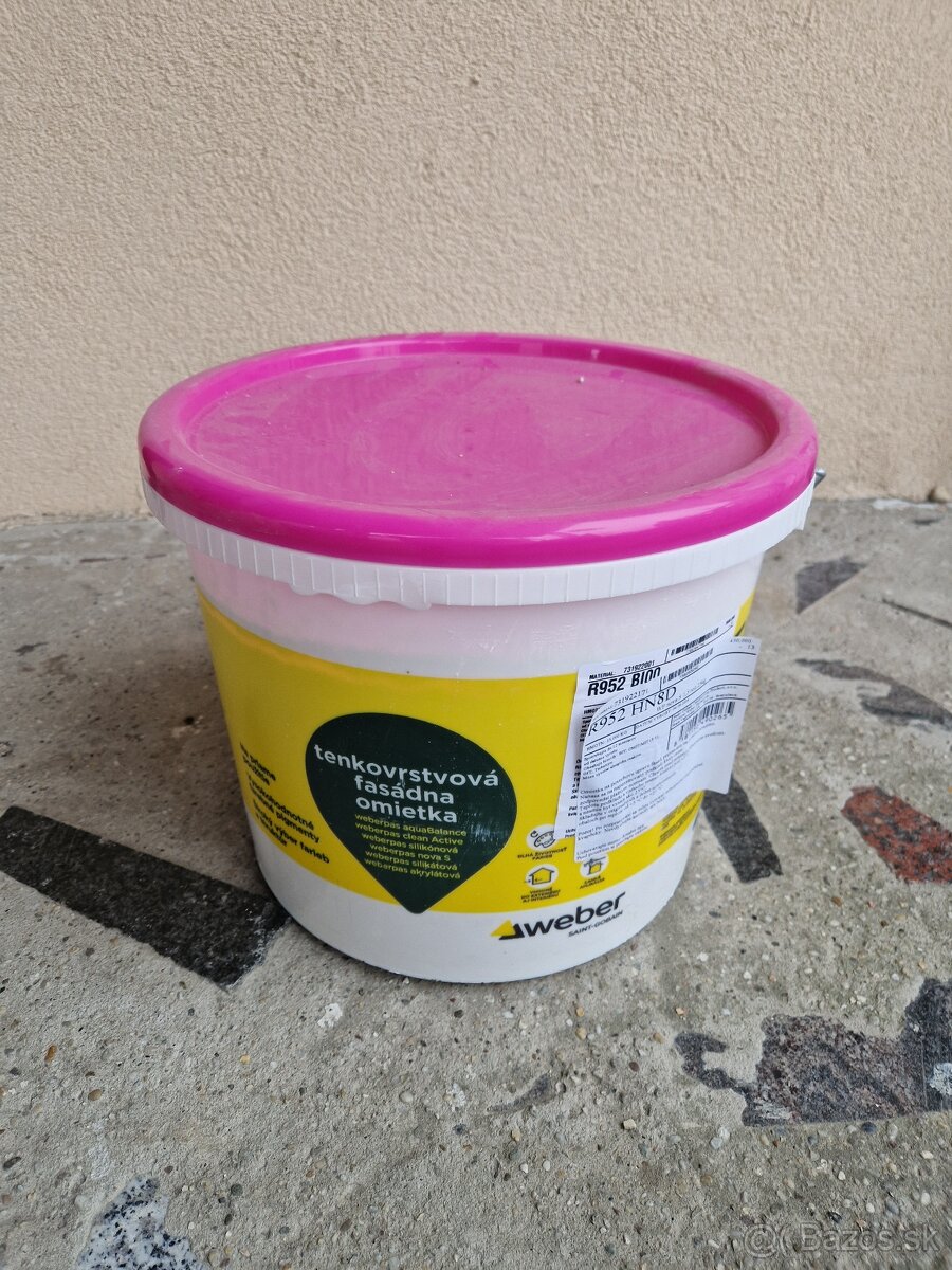 Fasádna omietka Weber 25kg