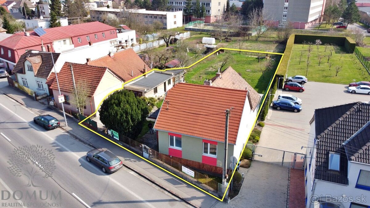 Stavebný pozemok 1319m2, Trenčín – ul. Bratislavská