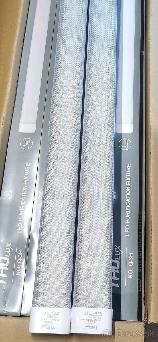 Predám LED Svetlá 120cm 180w 6500k 3 rádove
