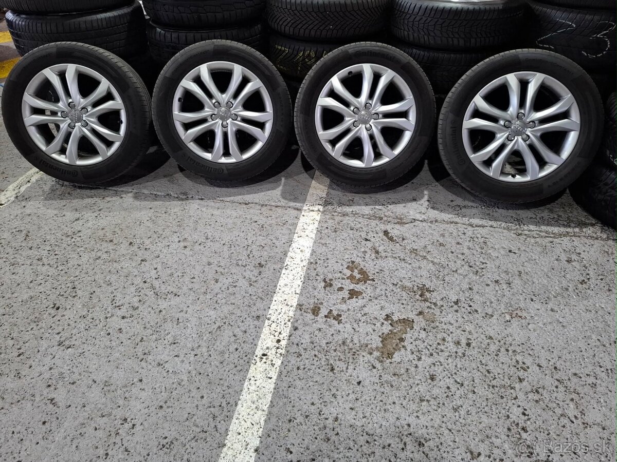 Predám originálne Audi disky s pneumatikami