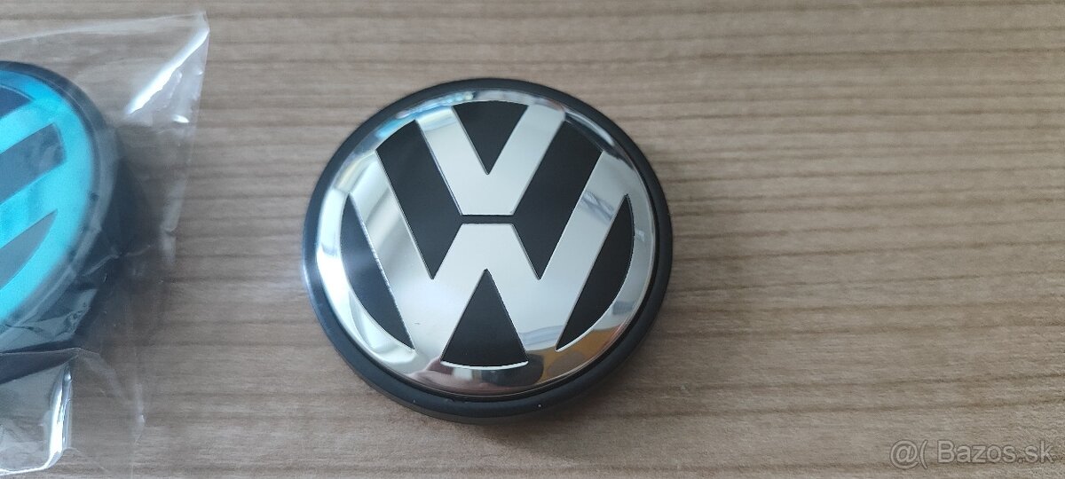 Stredove krytky diskov kolies pukličky Volkswagen VW