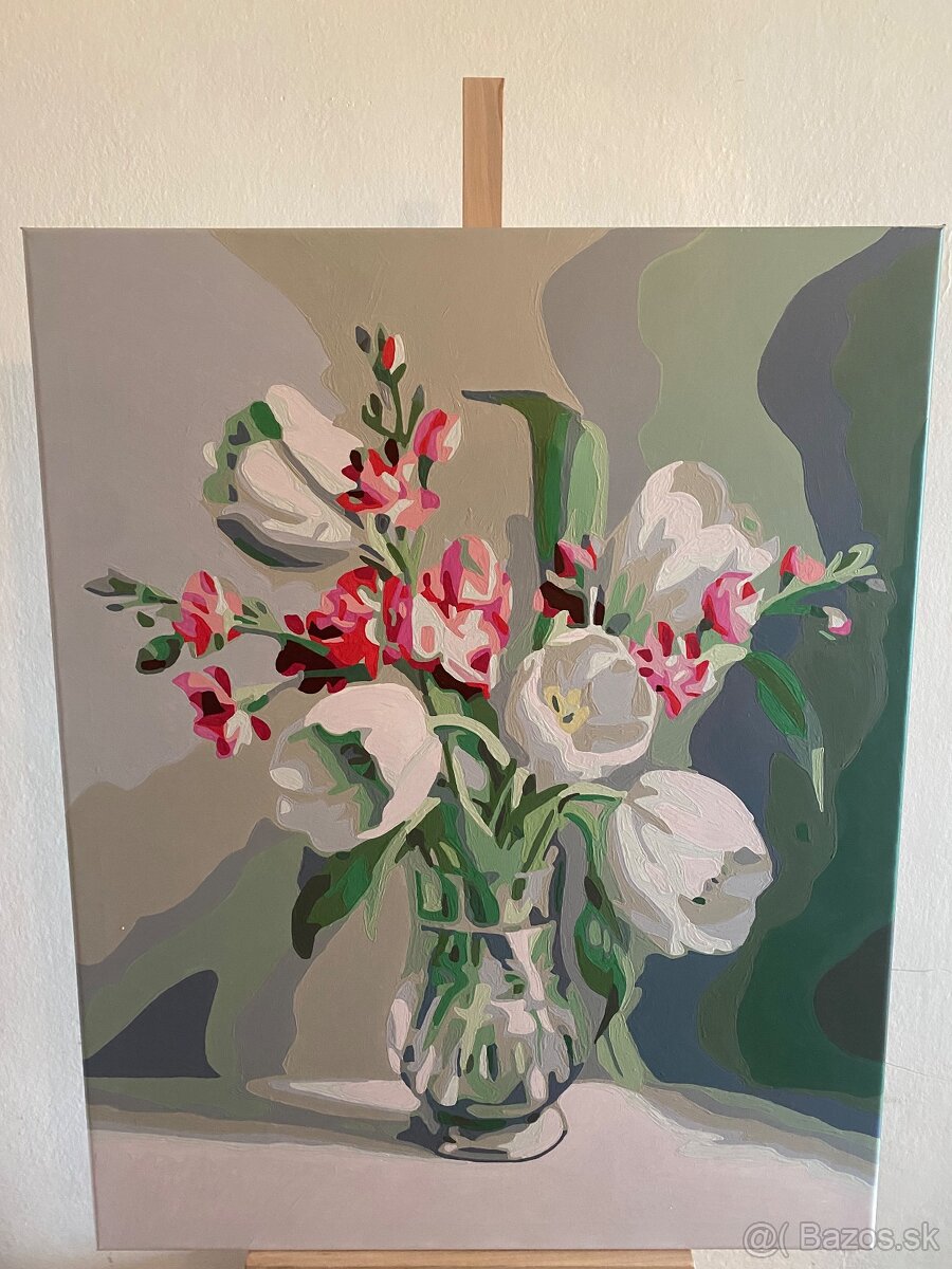 Obraz Biele tulipány