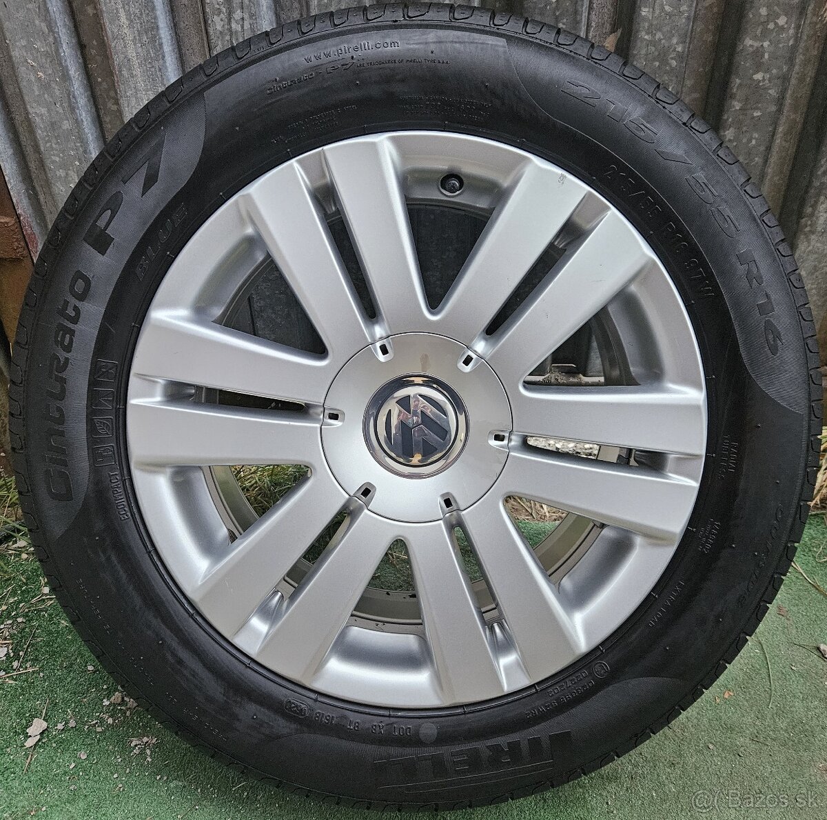 Originálna letná sada VW - 5x112 r16 + PIRELLI 215/55 r16