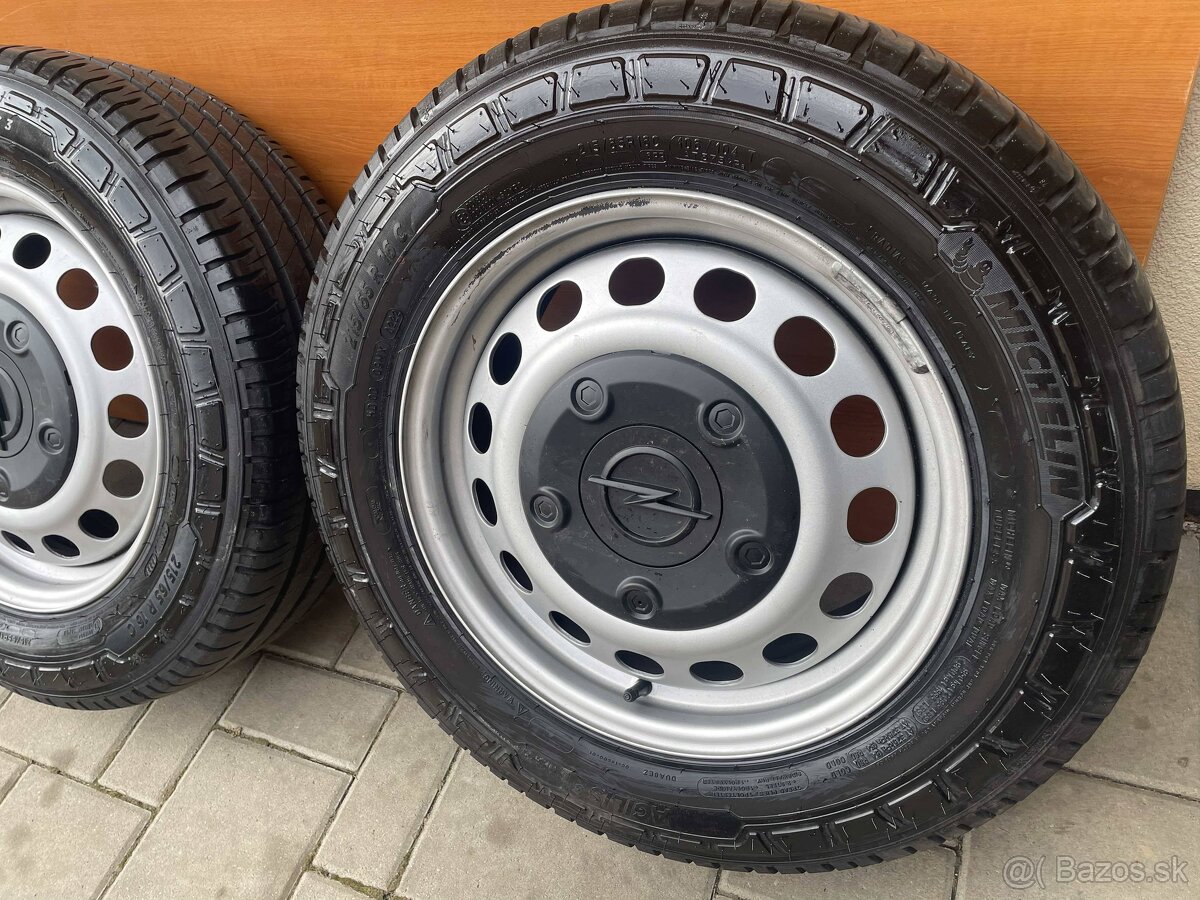 OPEL VIVARO 5x108 7jx16 ET46 215 65 R16C letné