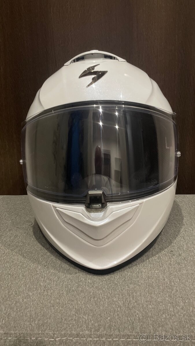 Prilba SCORPION EXO -1400 EVO II AIR SOLID PEARL WHITE
