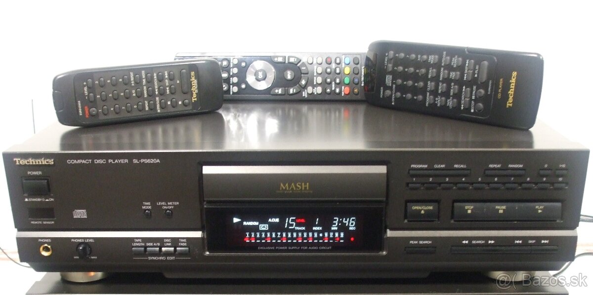 CD prehravac MASH prevodnik TECHNICS SL-PS620A, vyr. Germany