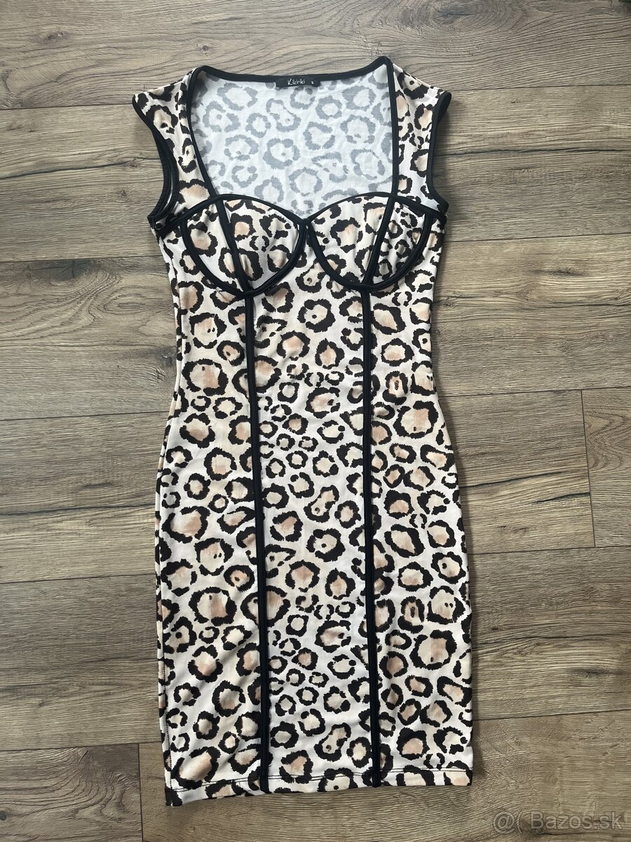 Damske saty koktejlove s push up vrchom, vel. 36