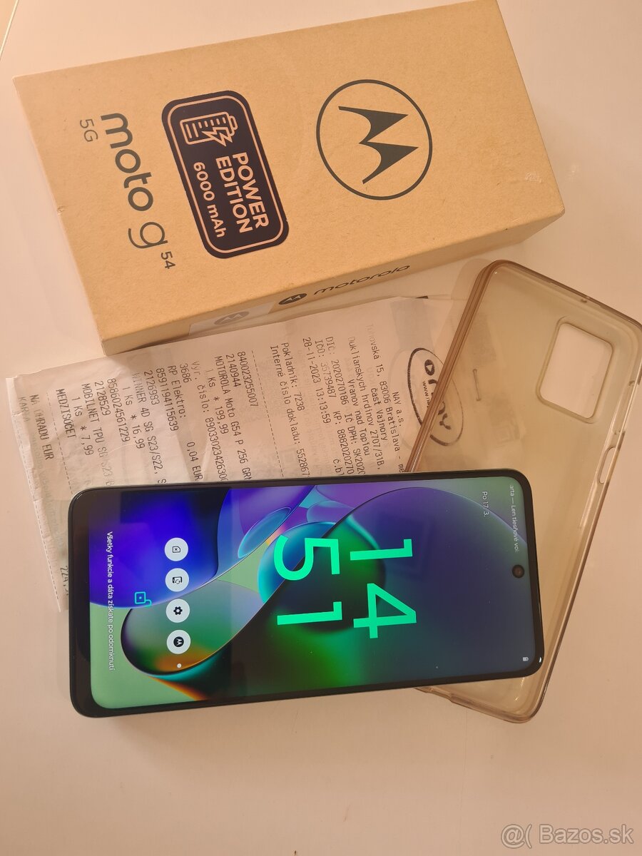Moto G54 5G, 12/256 GB