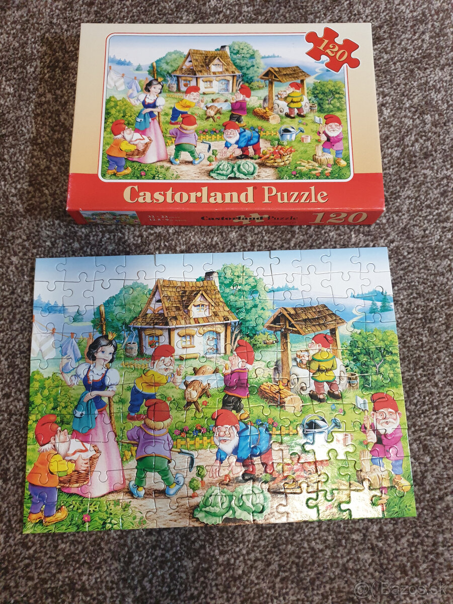 Puzzle Snehulienka 120 Castroland