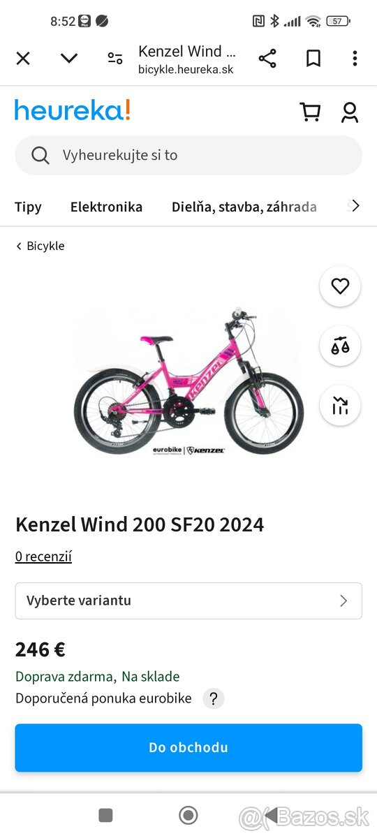 Predam Horský bicykel
