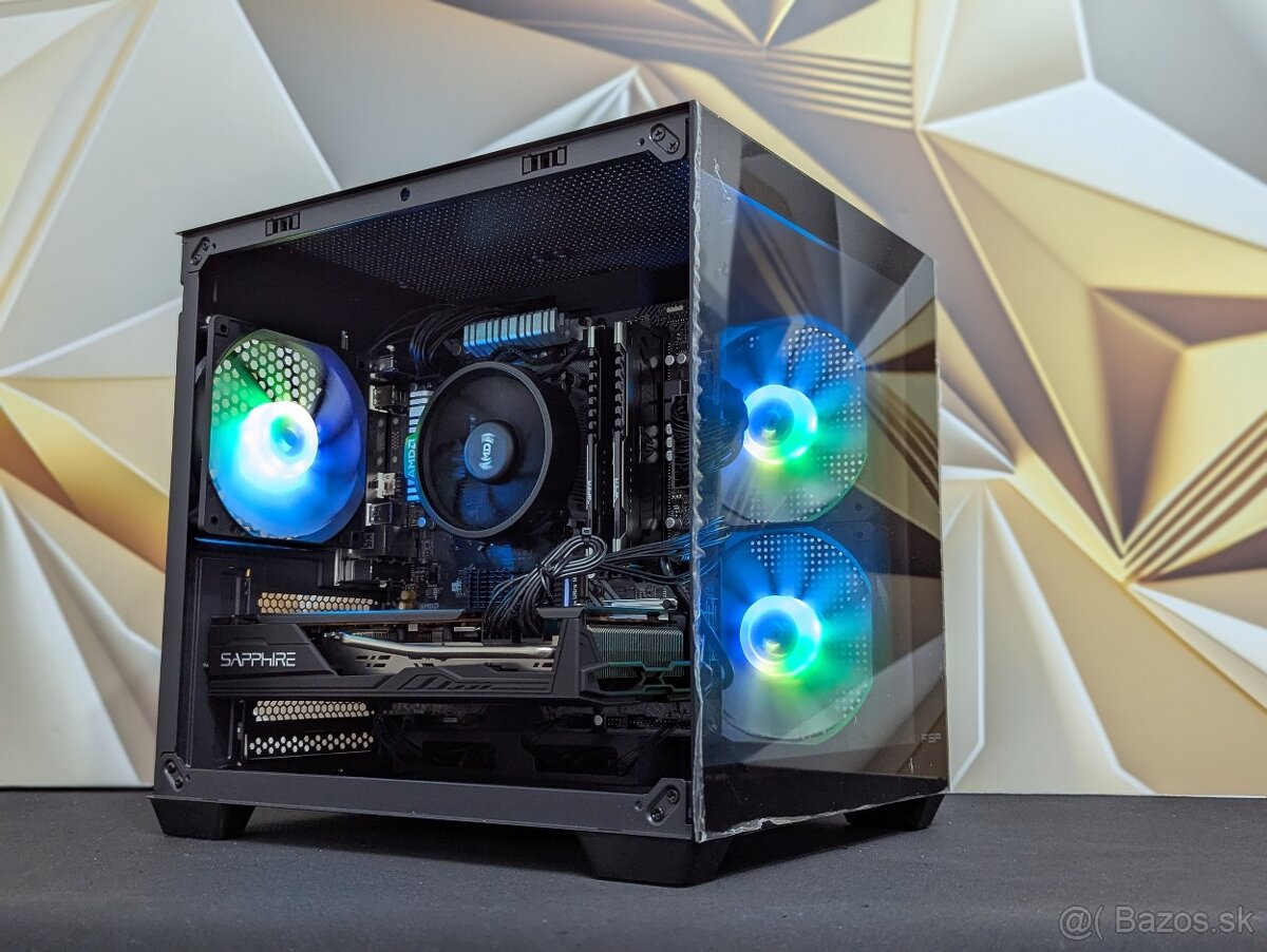 AMD RYZEN 5 5500/RX 5700 XT/16GB RAM/500GB NVMe