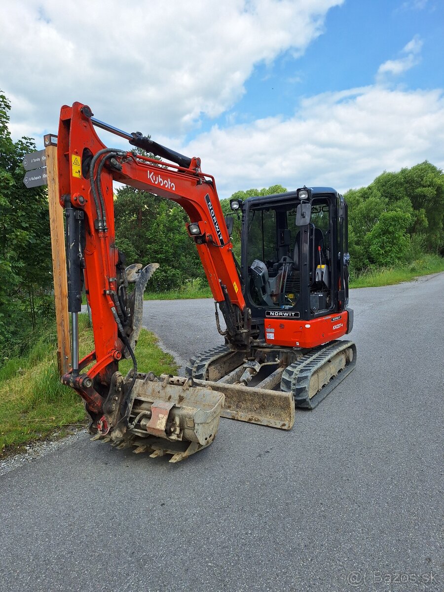 Predám Kubota kx037-4