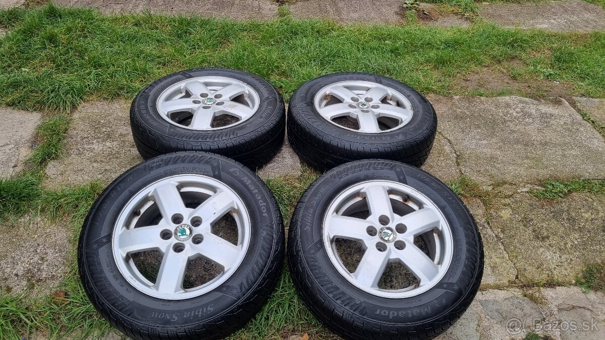 Elektrony plus zimne gumy r15 5x100 OCTAVIA,GOLF