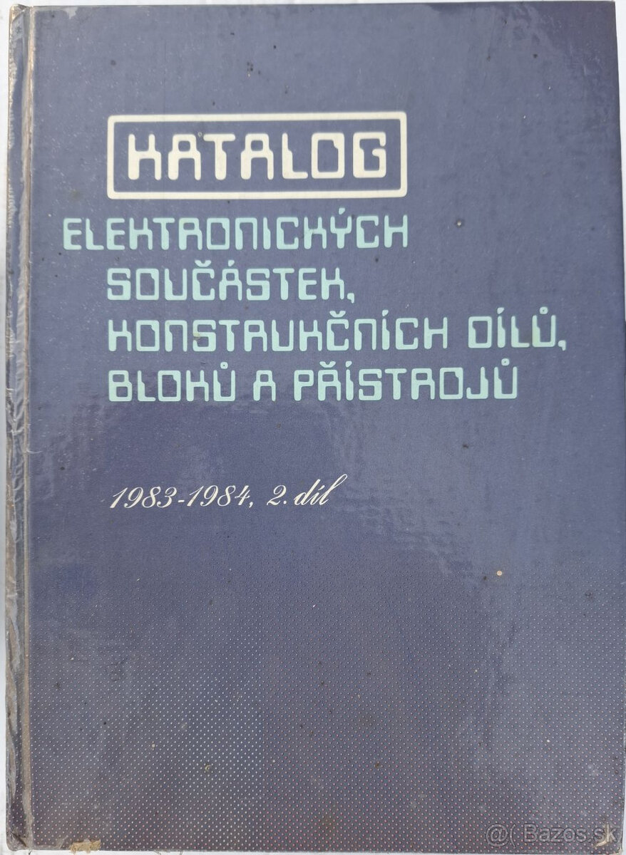 Darujem katalog elektronických součástek Tesla