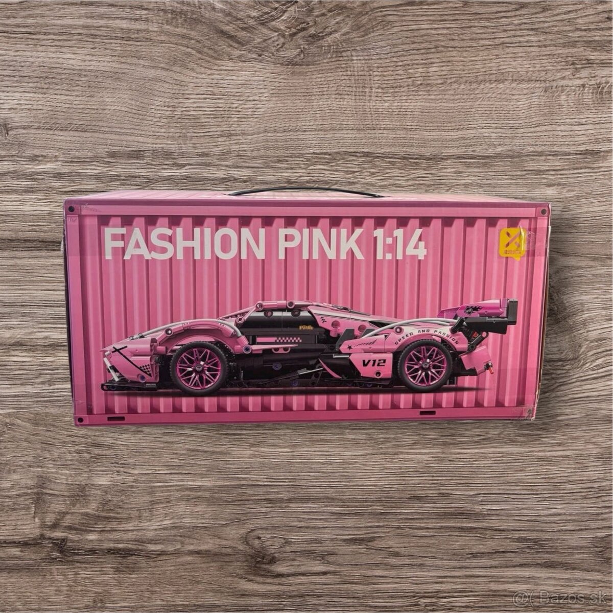 Fashion Pink stavebnica športového auta v ružovej farbe