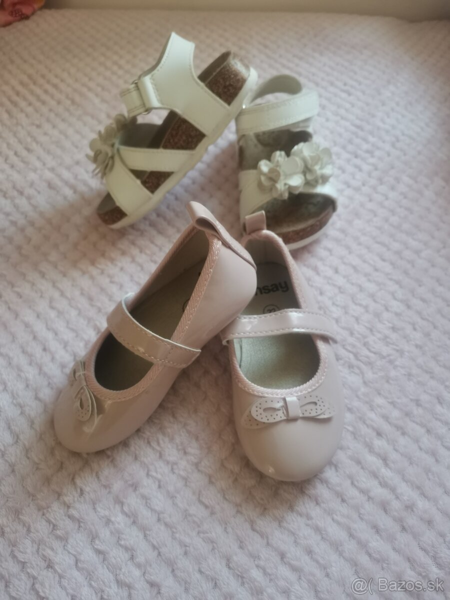 Dievčenské sandále a balerínky