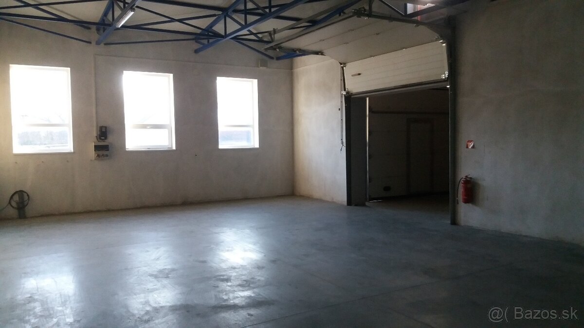 Skladovacie a výrobné priestory