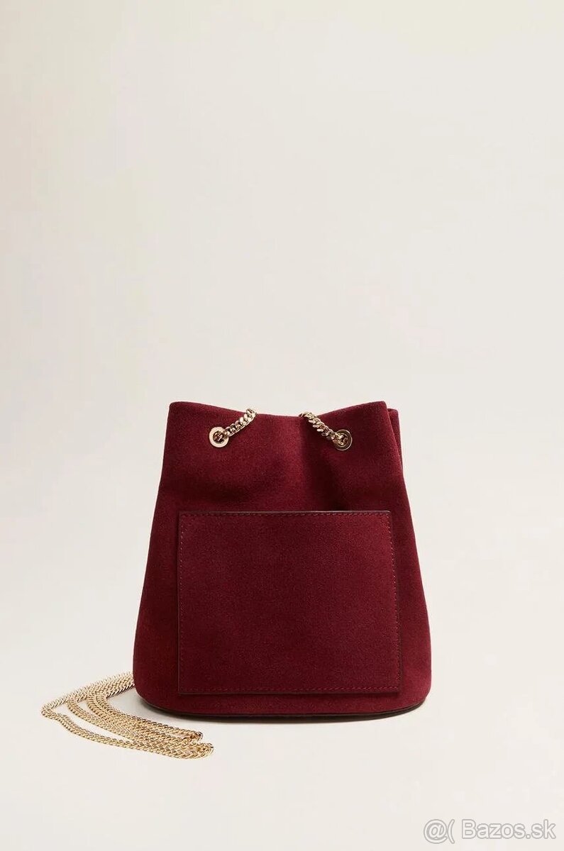 kozena kabelka Mango