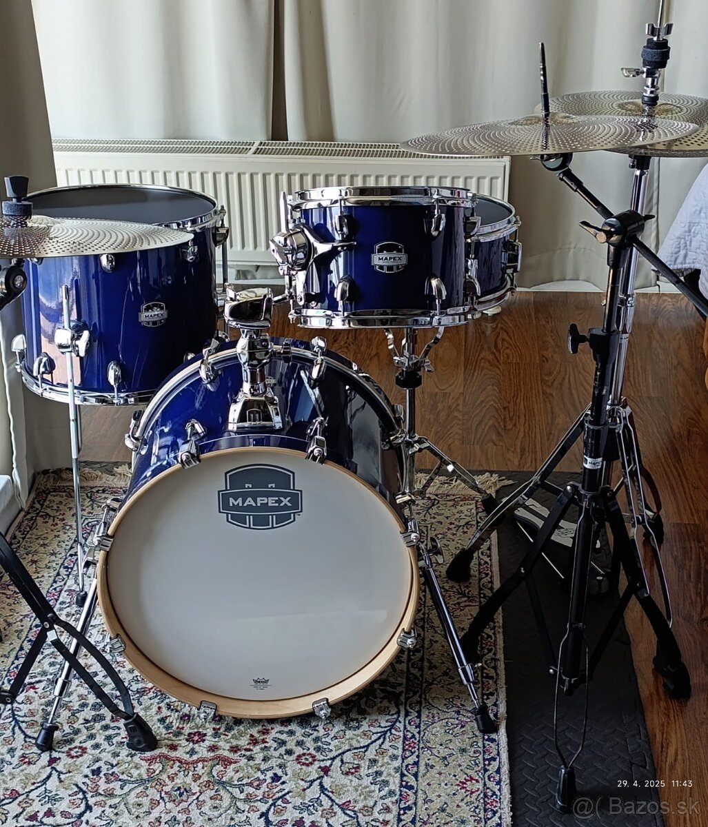 Predám bicie Mapex Mars Maple Bebop Shell Set