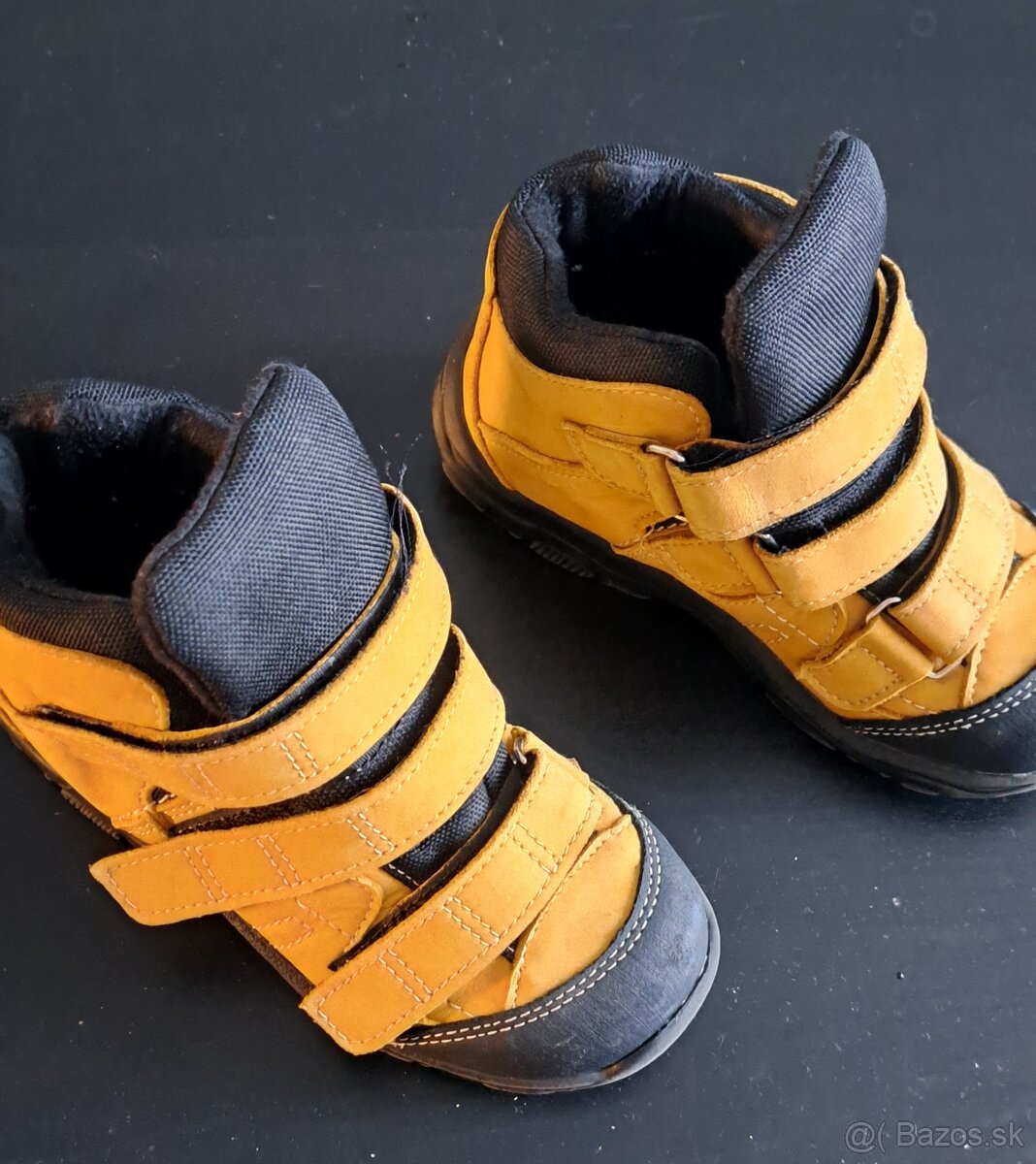 Chlapcenske zimne kozene topanky