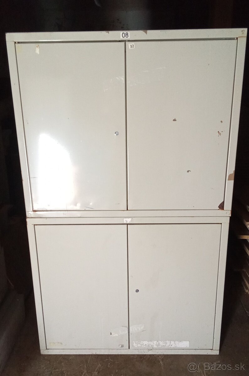 Plechové skrine (nadstavece)