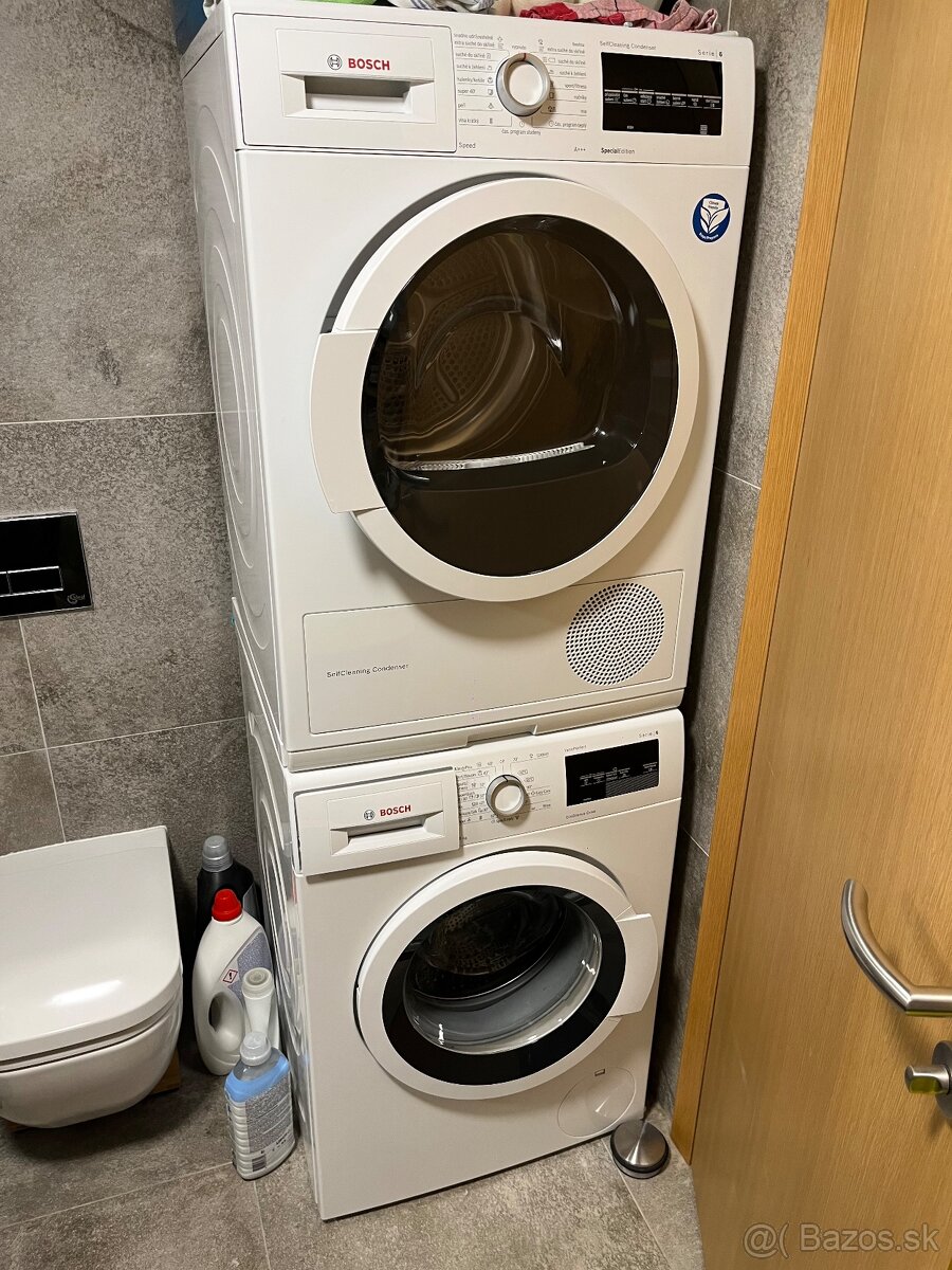 Predám set Bosch série 6 - práčka a sušička