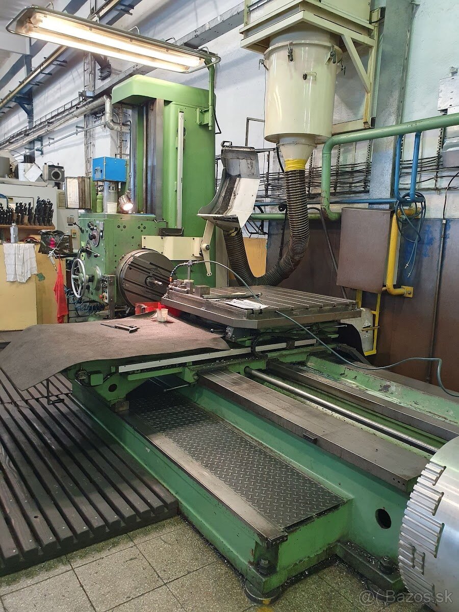 TOS W 100 A Vodorovná vyvrtávačka