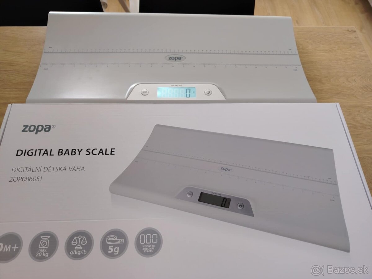 Digitálna detská váha Zopa