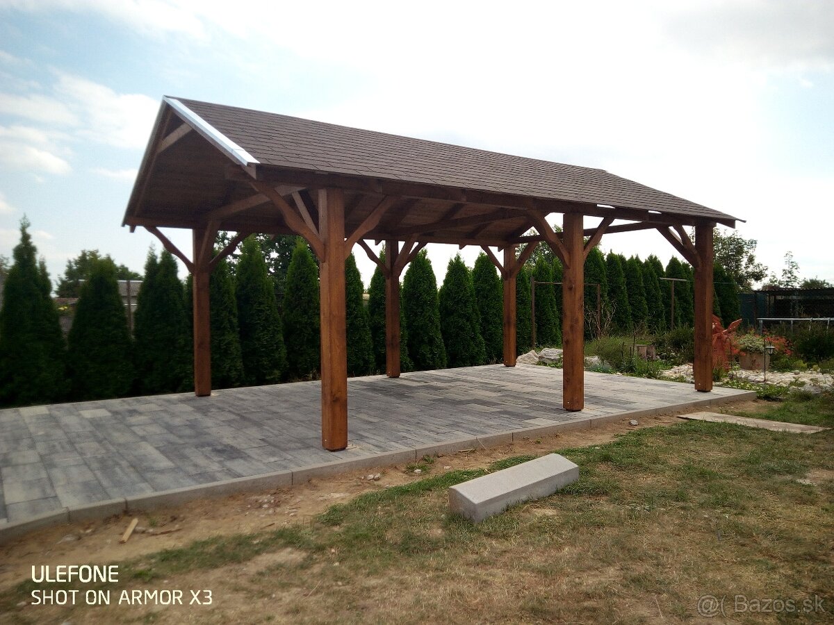 Predám nepoužitý altánok 3.9x5 metra