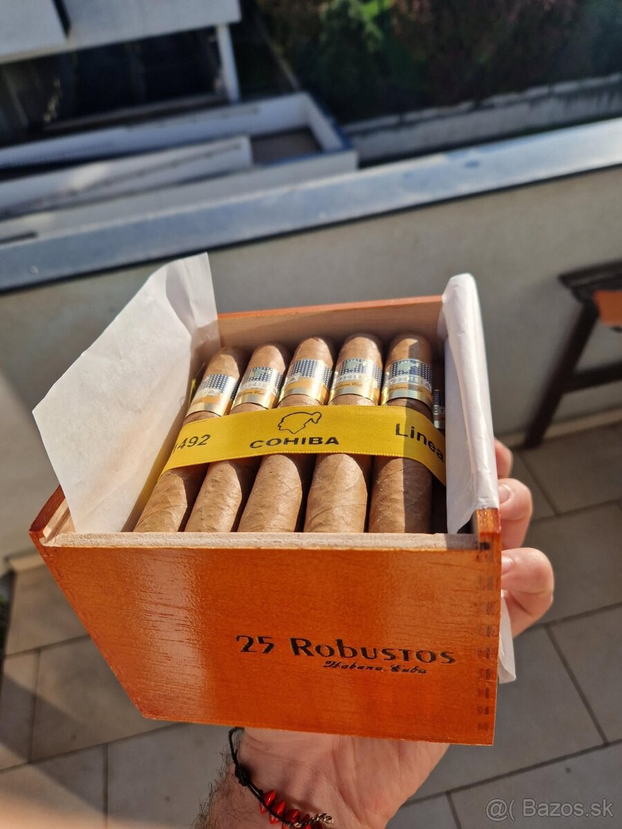 PREDÁM: Kubánske cigary Cohiba Robusto