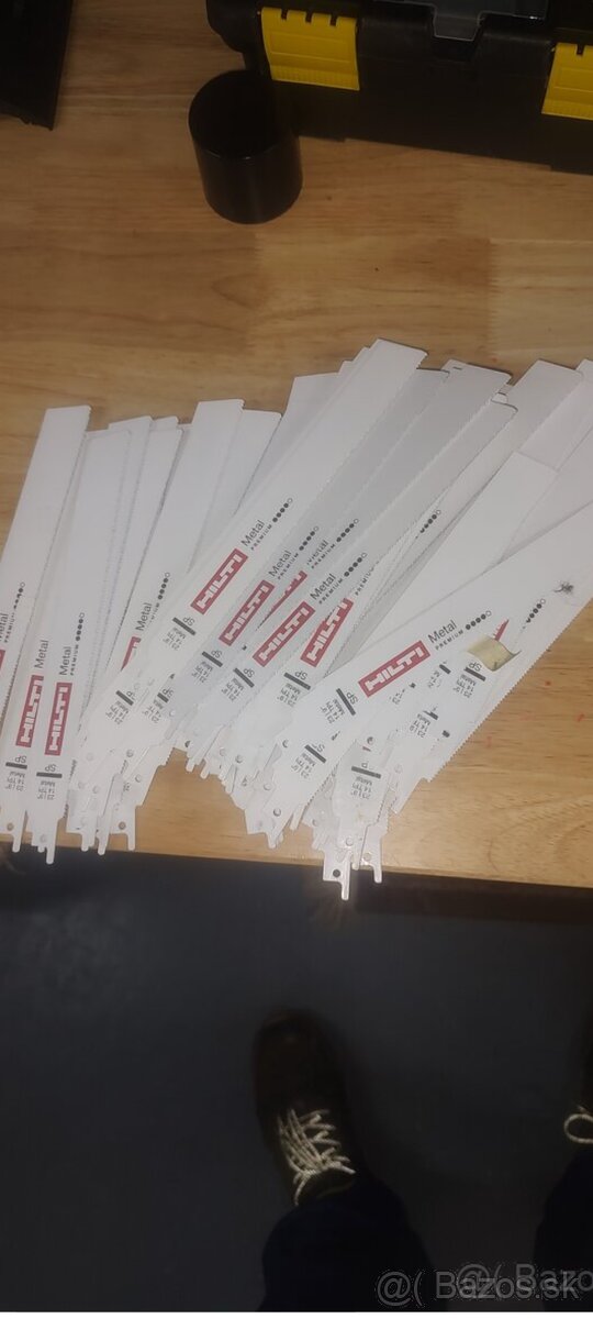 Predám nové pílové listy hilti