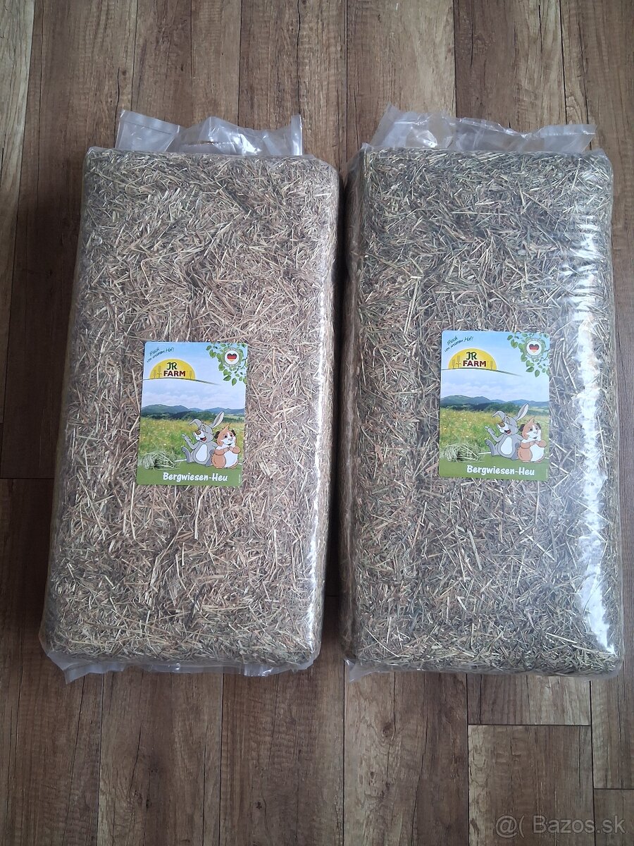 seno pre morčatá a iné drobné zvieratká