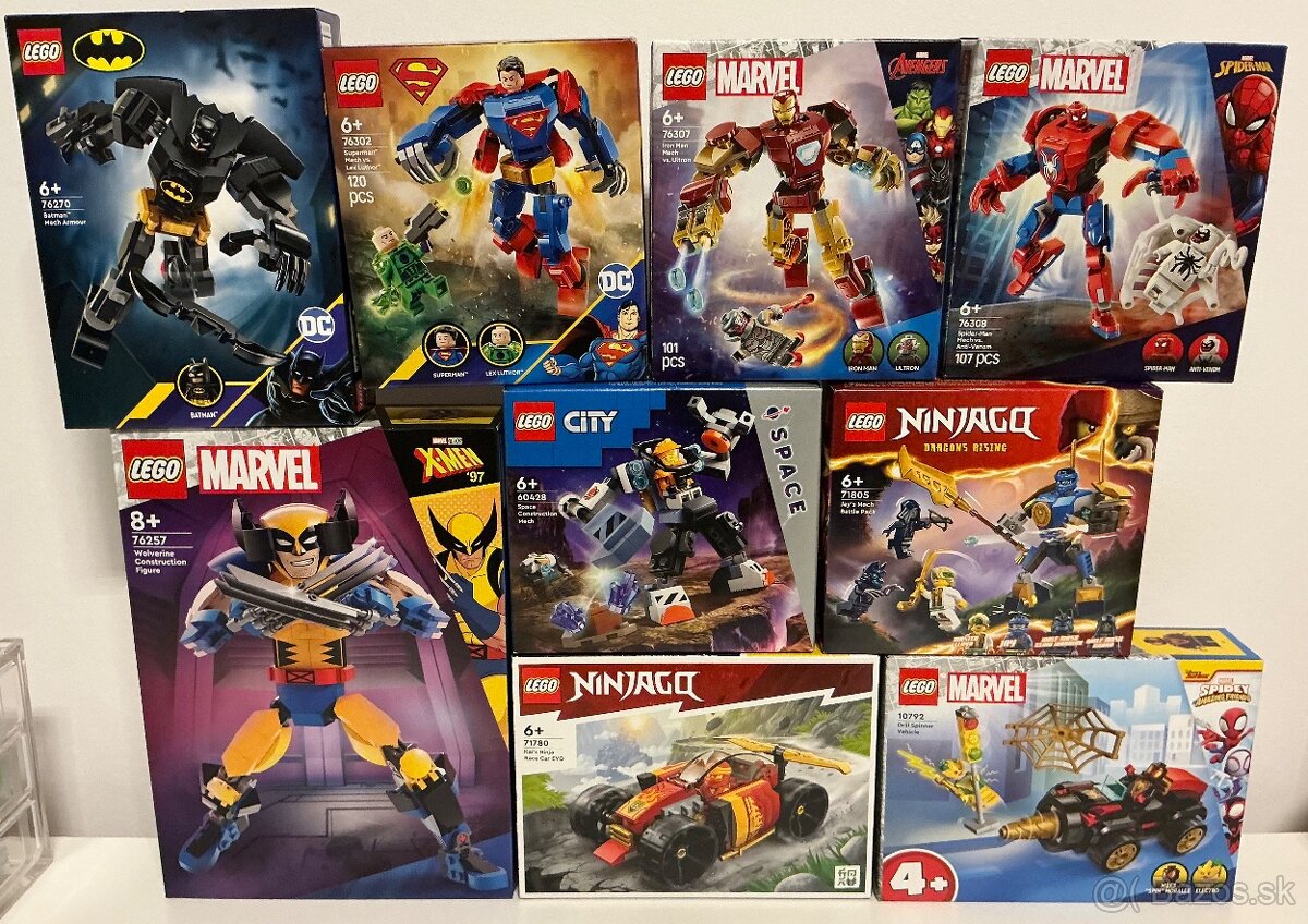 Lego Hrdinovia - nové, nerozbalené