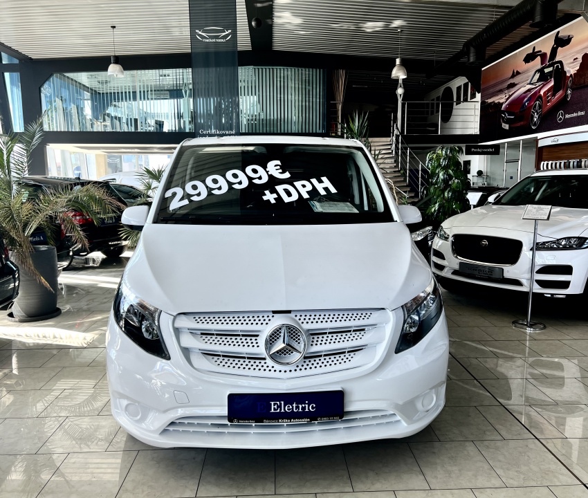 Mercedes-Benz eVito long extra Elektrik Automat 3/6 miest