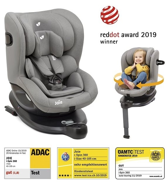 Predám autosedačku JOIE i-Spin 360° pre deti 0-18 kg